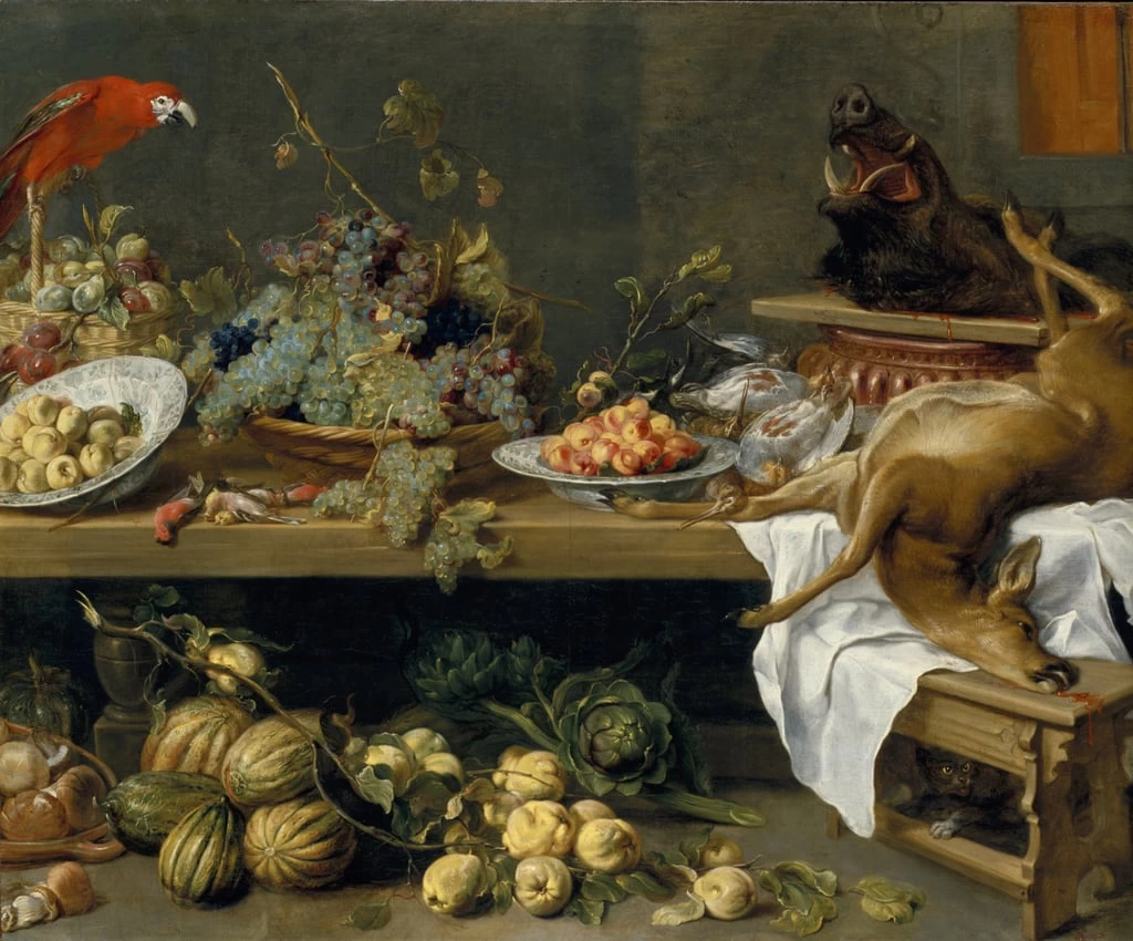 Natura morta con frutta e selvaggina - Detroit Institute of Arts